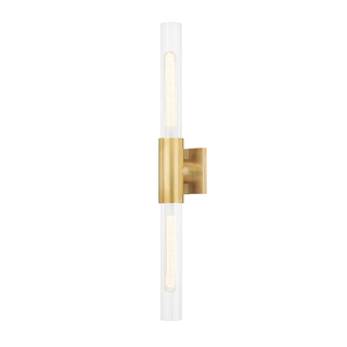 Asher Wall Sconce with Aged Brass Finish