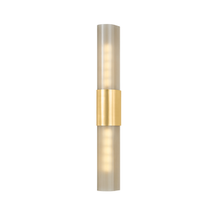 SOMERSVILLE Wall Sconce with Aged Brass Finish