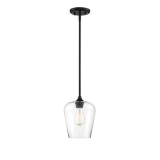 Octave 1-Light Pendant in Black