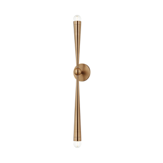 KEANU Wall Sconce with PATINA BRASS Finish
