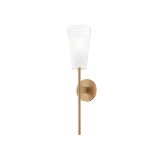 CAMARILLO Wall Sconce with PATINA BRASS Finish