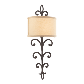 Crawford Wall Sconce with HERITAGE BRONZE Finish
