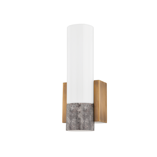 FREMONT Wall Sconce with PATINA BRASS Finish