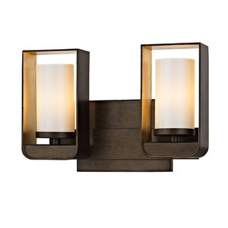 Escape Bath and Vanity with BRONZE WITH GOLD LEAF ACCENT Finish