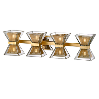 Expression Bath and Vanity with Gold Leaf Finish