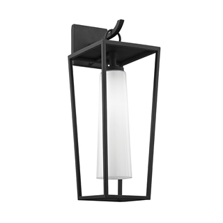 Mission Beach Wall Sconce with TEXTURED BLACK Finish