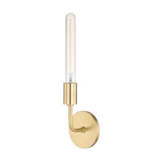 Ava Wall Sconce in Aged Brass Finish