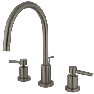 Concord Widespread Bathroom Faucet in Brushed Nickel