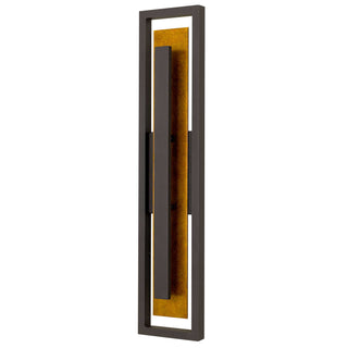 Panels 32 inch Outdoor Wall Sconce in Dark Bronze Finish