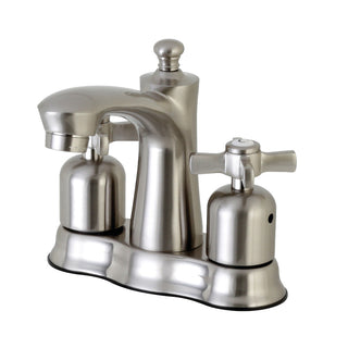 Millennium 4 Inch Centerset Bathroom Faucet in Brushed Nickel