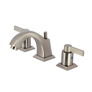 NuvoFusion Widespread Bathroom Faucet in Brushed Nickel