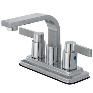 NuvoFusion 4 Inch Centerset Bathroom Faucet in Polished Chrome