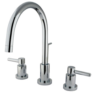 Concord Widespread Bathroom Faucet in Polished Chrome