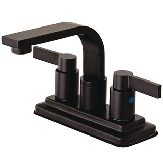 NuvoFusion 4 Inch Centerset Bathroom Faucet in Oil Rubbed Bronze