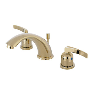 Centurion Widespread Bathroom Faucet in Polished Brass