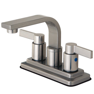 NuvoFusion 4 Inch Centerset Bathroom Faucet in Brushed Nickel