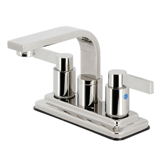 NuvoFusion 4 Inch Centerset Bathroom Faucet in Polished Nickel