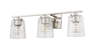 Saben 3-Light Vanity Polished Nickel