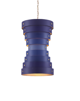 Graduation Small Blue Chandelier