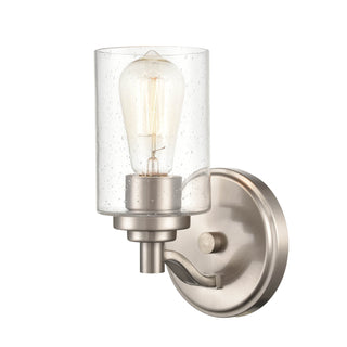 1-Light Wall Sconce Satin Nickel