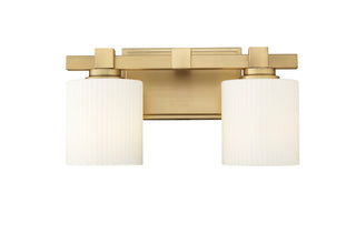 Abelson 2-Light Vanity Vintage Brass