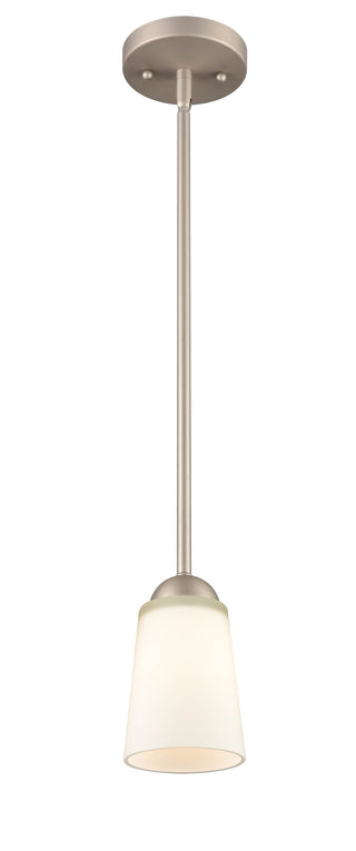 Ivey Lake 1-Light Pendant light Satin Nickel