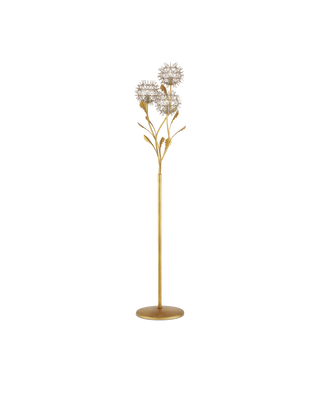 Dandelion Silver & Gold Floor Lamp