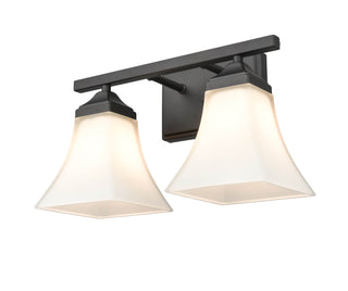 2-Light Vanity Matte Black