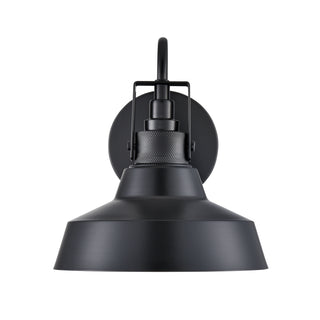 Axell 1-Light Outdoor Wall Sconce Powder Coated Black
