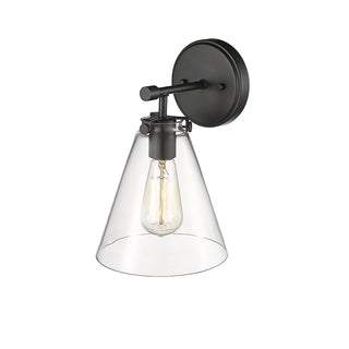 Aliza 1-Light Wall Sconce Matte Black