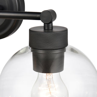 Jonatan 2-Light Vanity Matte Black