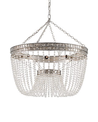 Highbrow Beaded Glass Chandelier