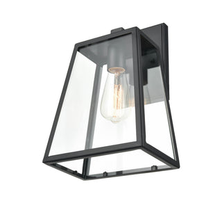 Grant 1-Light Outdoor Wall Sconce Powder Coated Black
