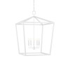 Denison Large White Lantern