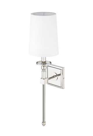 1-Light Wall Sconce Polished Nickel
