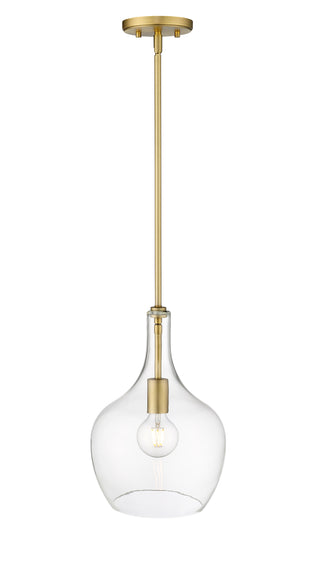 Lamara 1-Light Pendant Light Vintage Brass
