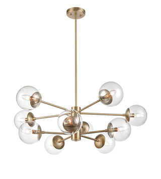 Avell 1 - Light Chandelier Ceiling Light Modern Gold