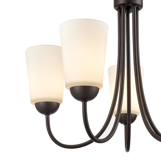 Ivey Lake 5-Light Chandelier Ceiling Light Rubbed Bronze