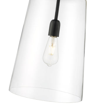 Lolla 1-Light Pendant Light Matte Black