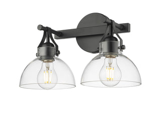 2-Light Vanity Matte Black