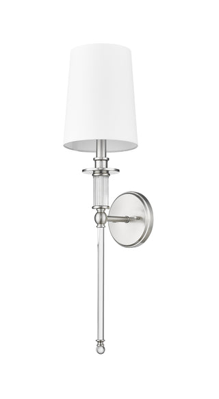 1-Light Wall Sconce Brushed Nickel