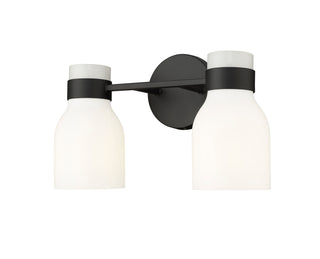 Corella 2-Light Vanity Matte Black