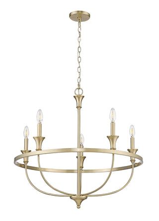 Emery 5-Light Chandelier Ceiling Light Modern Gold