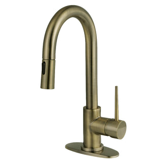 New York Bar Prep Faucet in Antique Brass