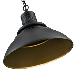 Adda  Outdoor Hanging Lantern Powder Coated Black