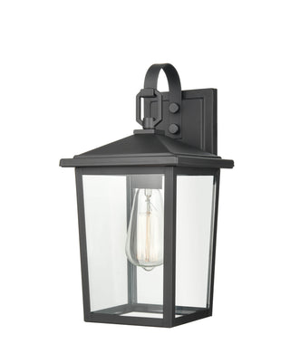 Fetterton 1-Light Outdoor Wall Sconce Powder Coated Black