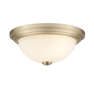 2-Light Flushmount Ceiling Light Modern Gold