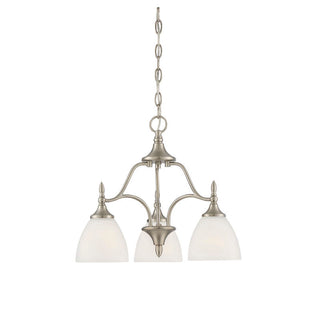 Herndon 3-Light Chandelier in Satin Nickel Satin Nickel