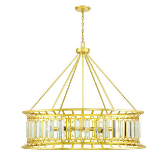 Daintree 10-Light Chandelier in True Gold True Gold