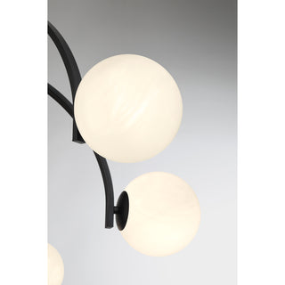 Marias 7-Light Chandelier in Matte Black